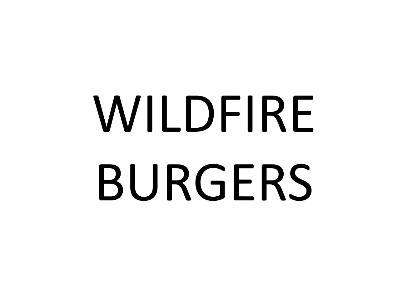 Wildfire Burgers